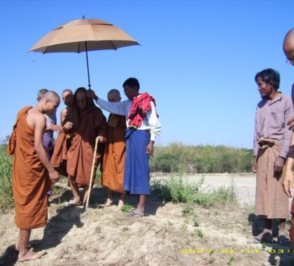 Visit to Newly Donated Lake